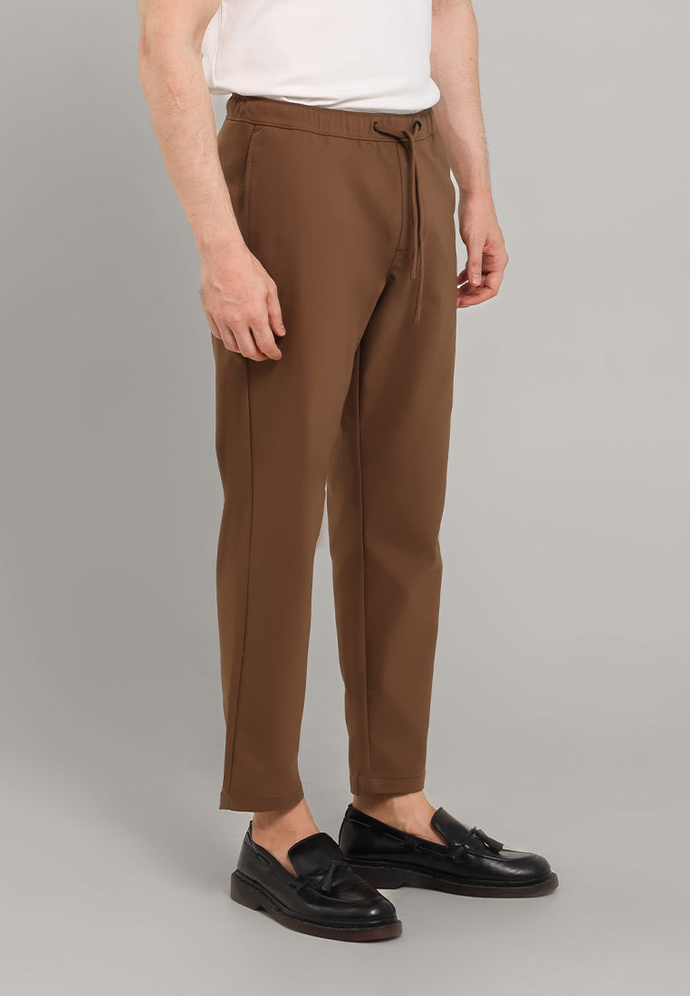 MOC Celana Panjang Ankle Pants Zenith - Dark Brown