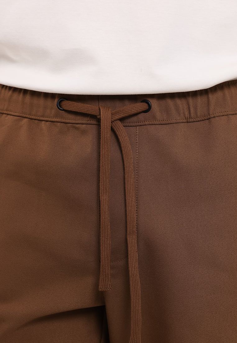 MOC Celana Panjang Ankle Pants Zenith - Dark Brown