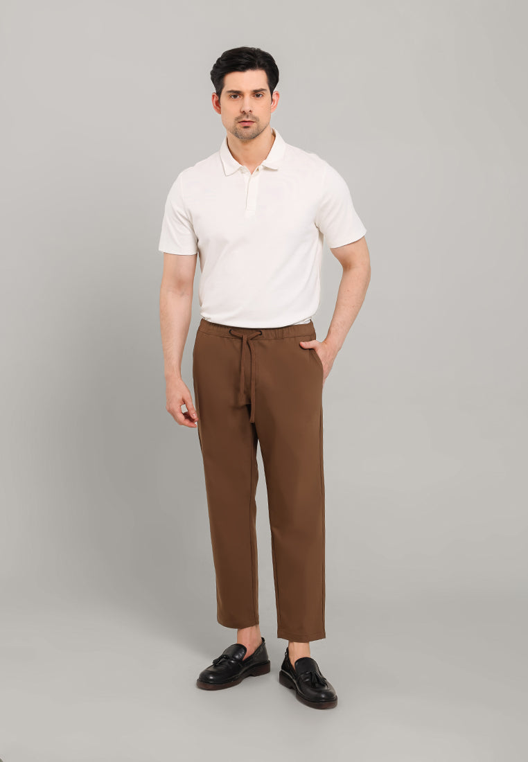 MOC Celana Panjang Ankle Pants Zenith - Dark Brown