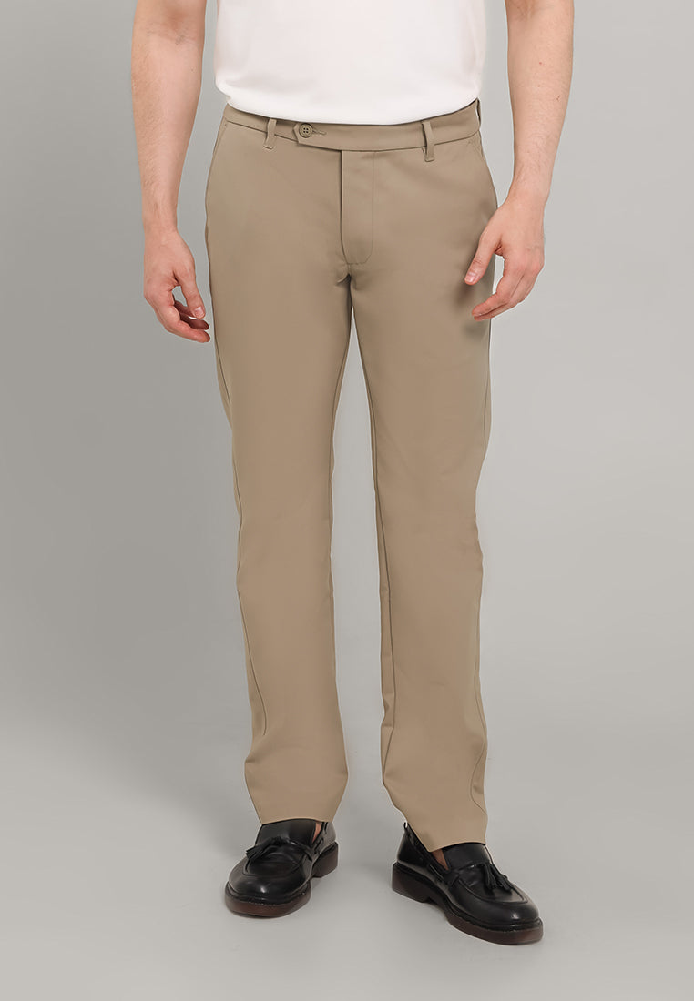 MOC Celana Panjang Chinos Pria Prescott - Khaki