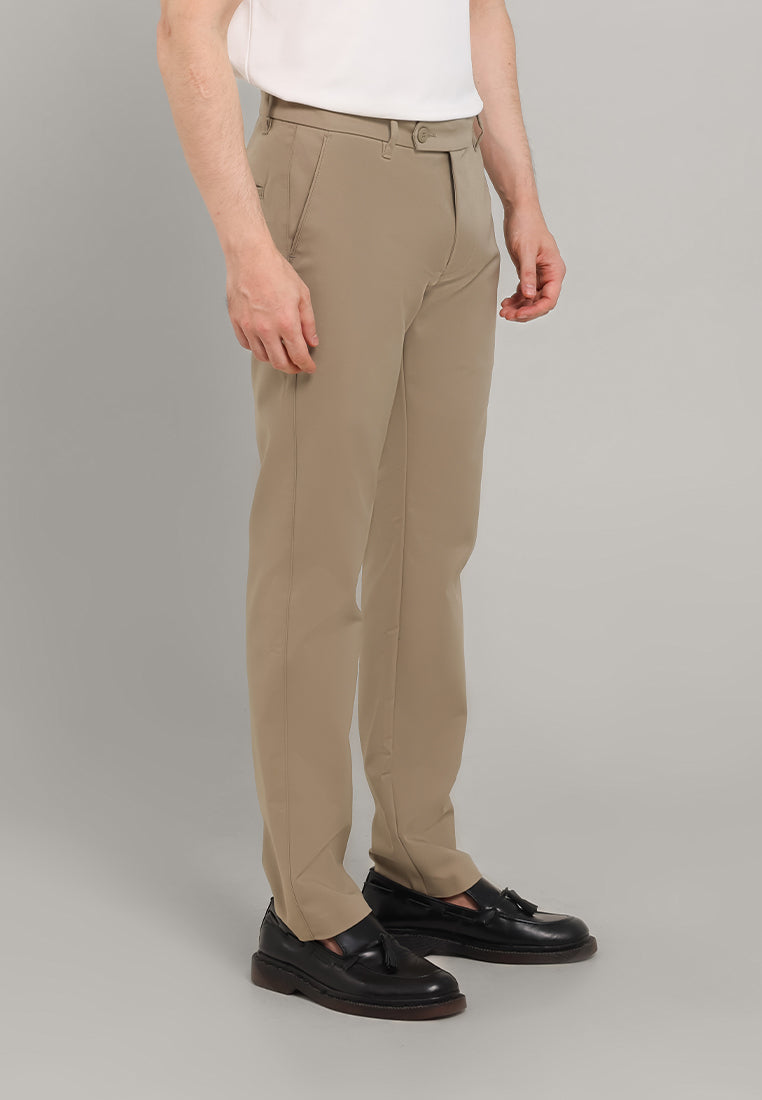 MOC Celana Panjang Chinos Pria Prescott - Khaki