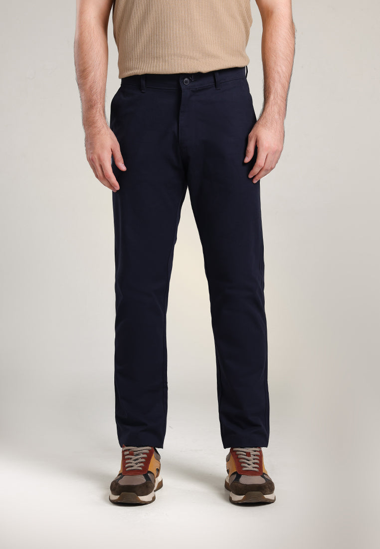 MOC Celana Panjang Chinos Pria Reguler Fit HARRINGTON - Navy