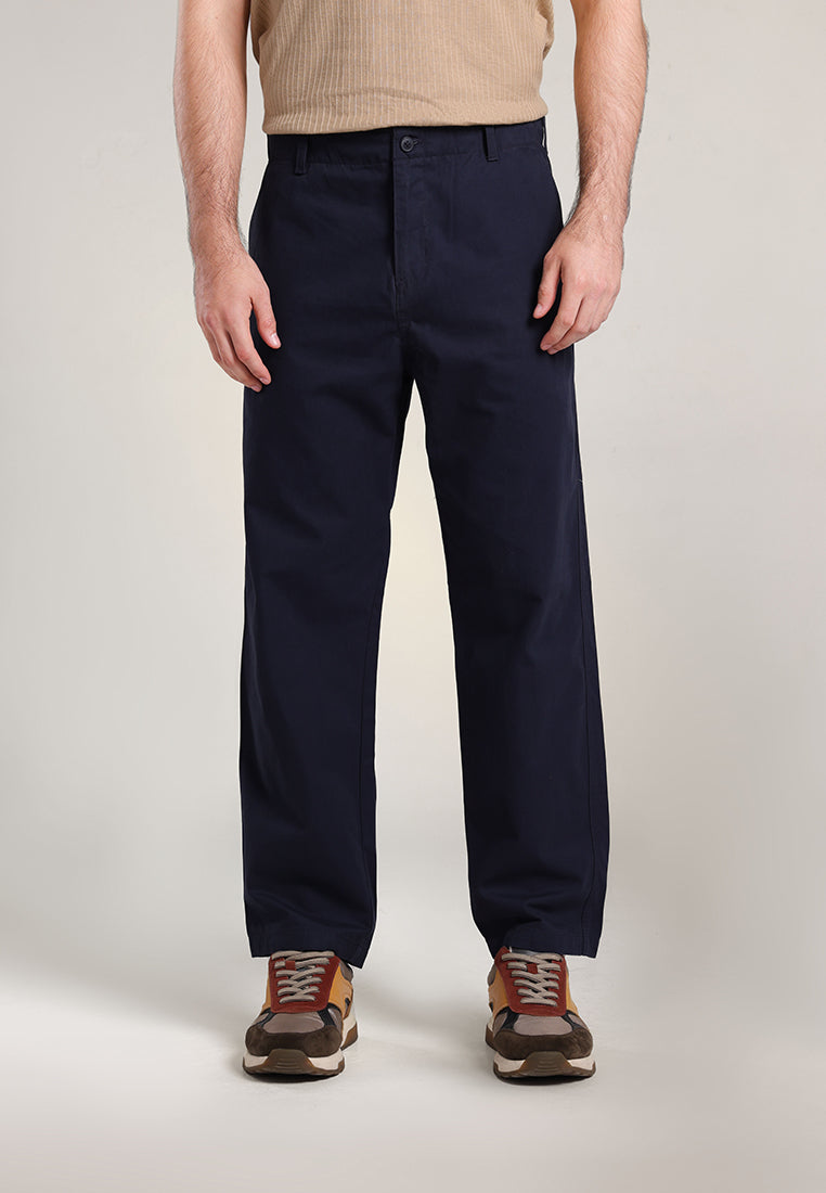 MOC Celana Panjang Pria Comfort Fit BOXWEL - NAVY