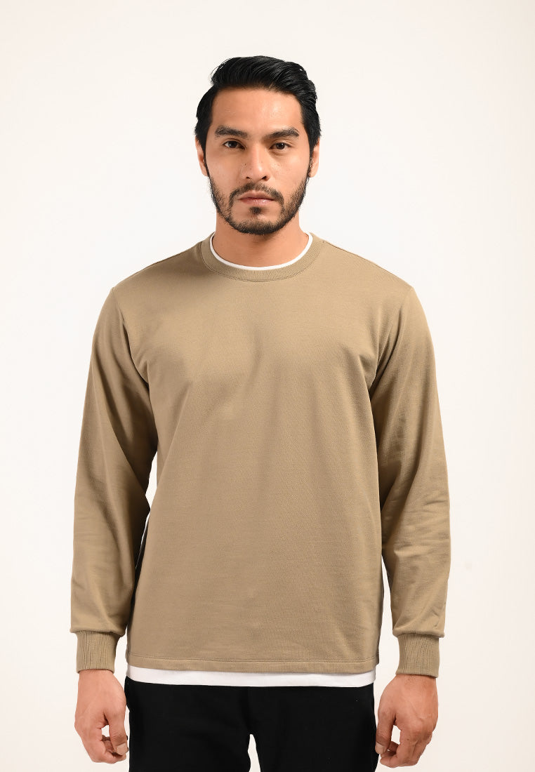 MOC Sweater Knitwear Cameron-Olive