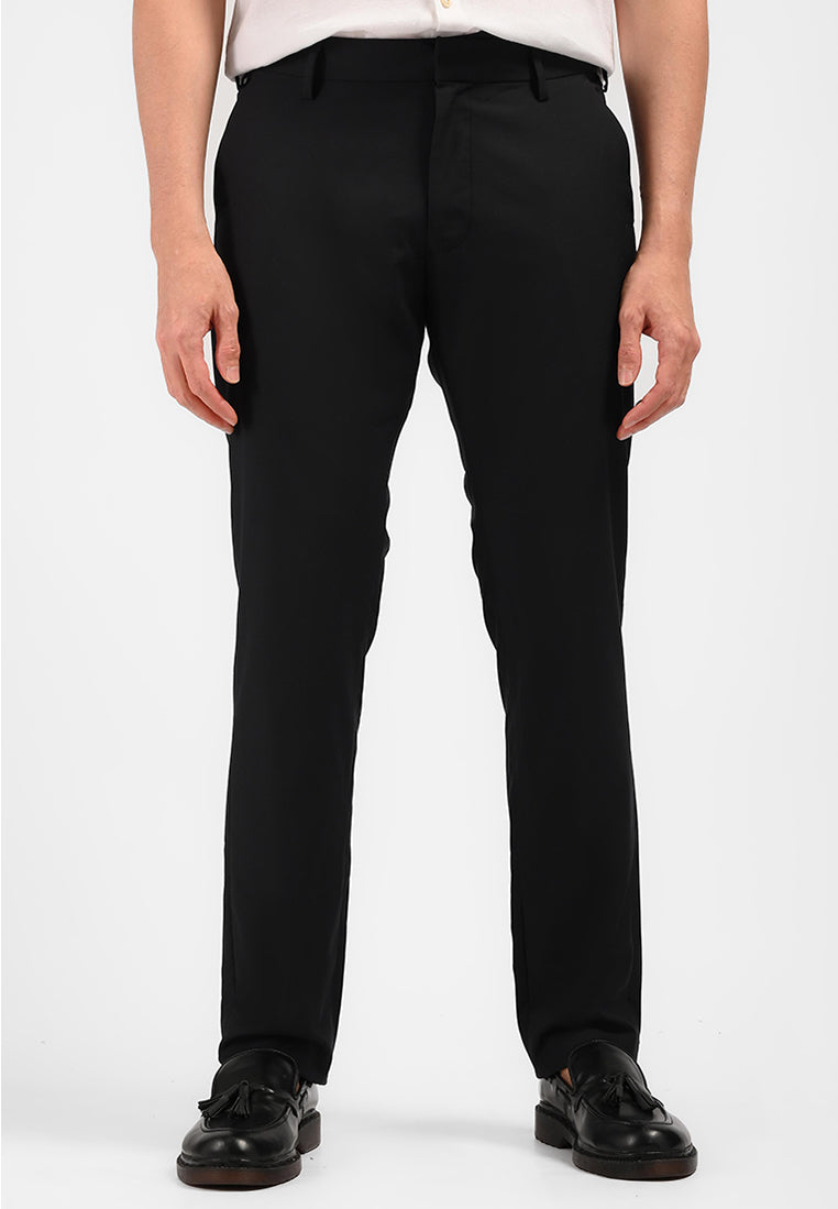 MOC Celana Panjang Formal Pria DRACO-BLACK