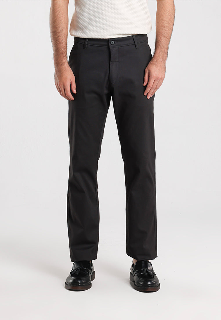 MOC - Celana Panjang Chinos Pria Zoe - Charcoal