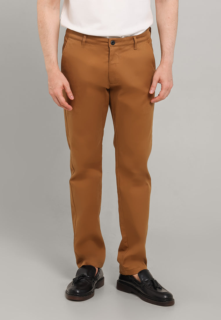 MOC Celana Panjang Pria Slim Fit VURON B BESTBUY-BROWN