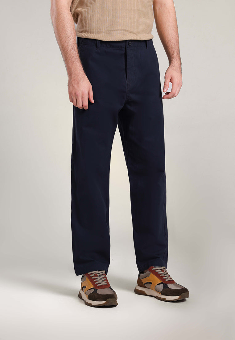 MOC Celana Panjang Pria Comfort Fit BOXWEL - NAVY