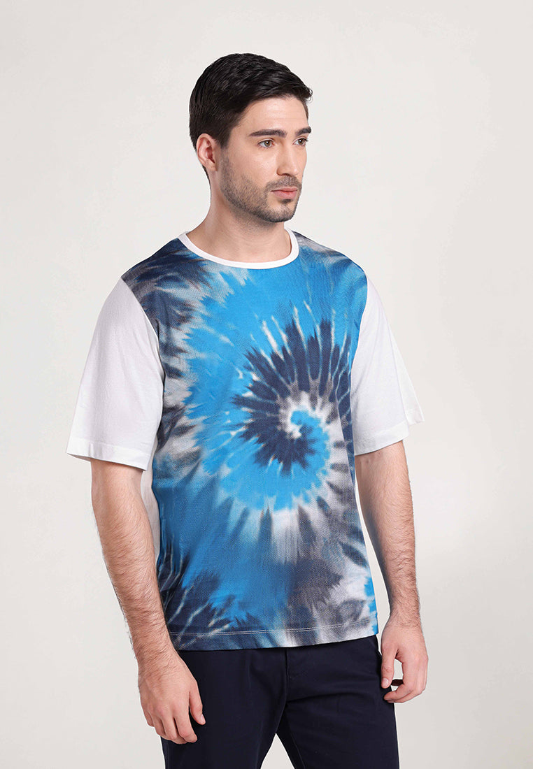 MOC Kaos Lengan Pendek Pria Urban - Blue