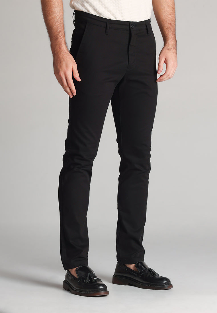 MOC Celana Panjang Pria Slim Fit VURON B BESTBUY-BLACK