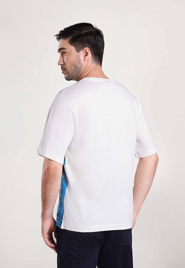 MOC Kaos Lengan Pendek Pria Urban - Blue