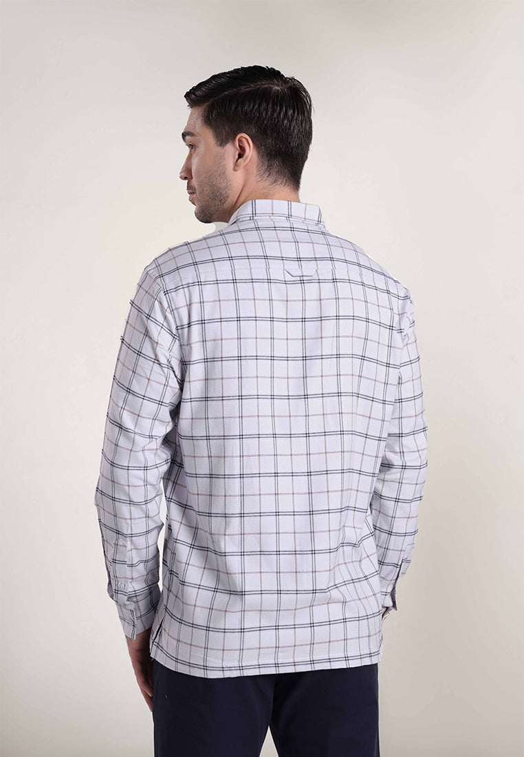 MOC Kemeja Lengan Panjang Pria AMBROSE-GREY