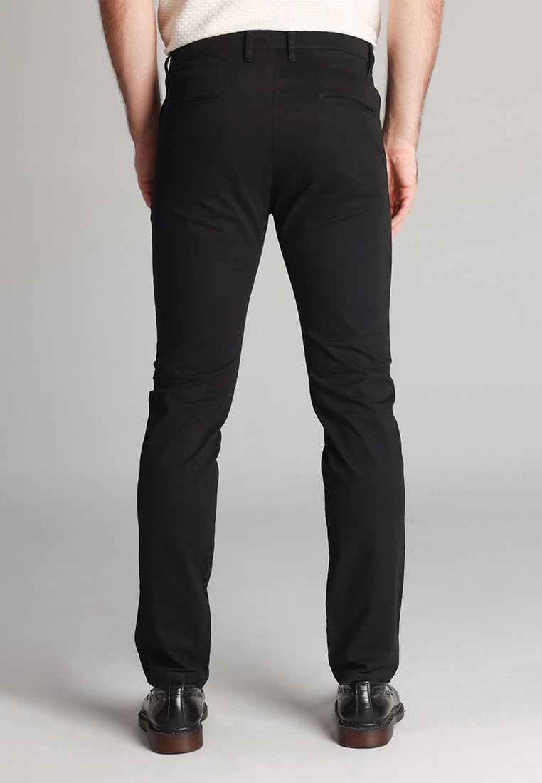 MOC Celana Panjang Pria Slim Fit VURON B BESTBUY-BLACK