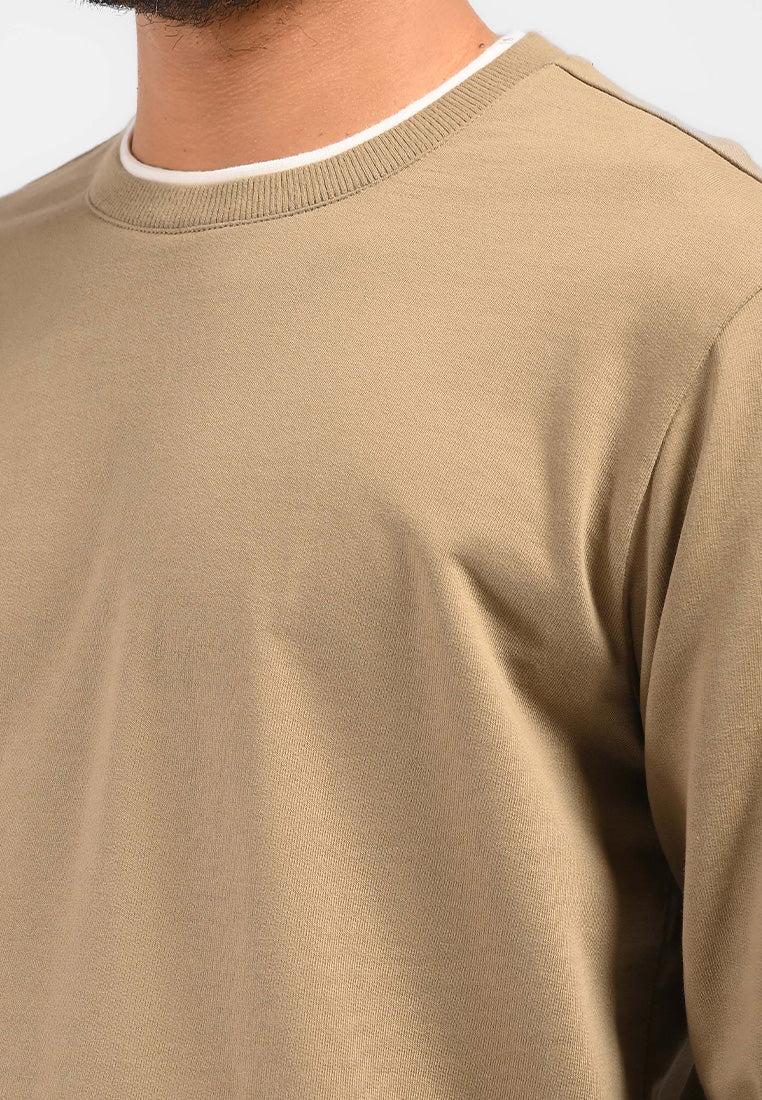 MOC Sweater Knitwear Cameron-Olive