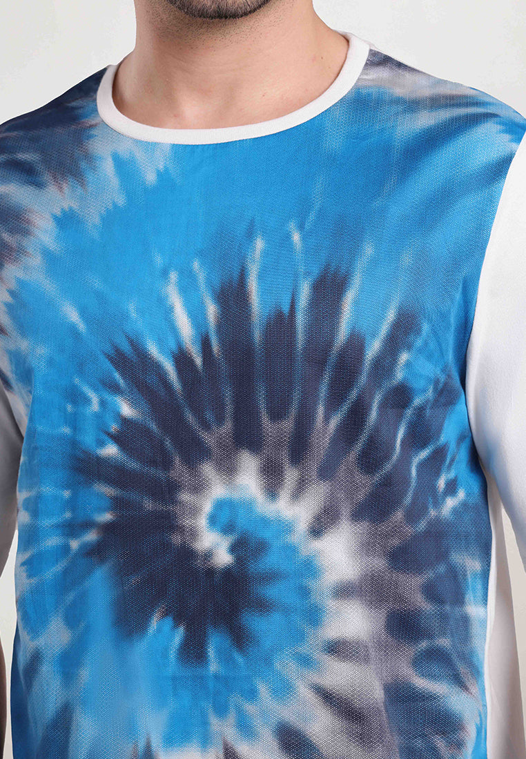 MOC Kaos Lengan Pendek Pria Urban - Blue