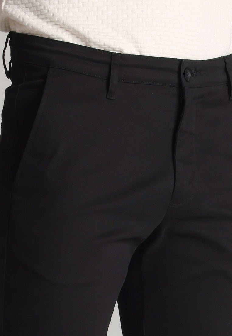 MOC Celana Panjang Pria Slim Fit VURON B BESTBUY-BLACK