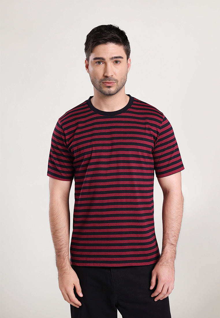 MOC Kaos Lengan Pendek Pria COLORADO - Maroon