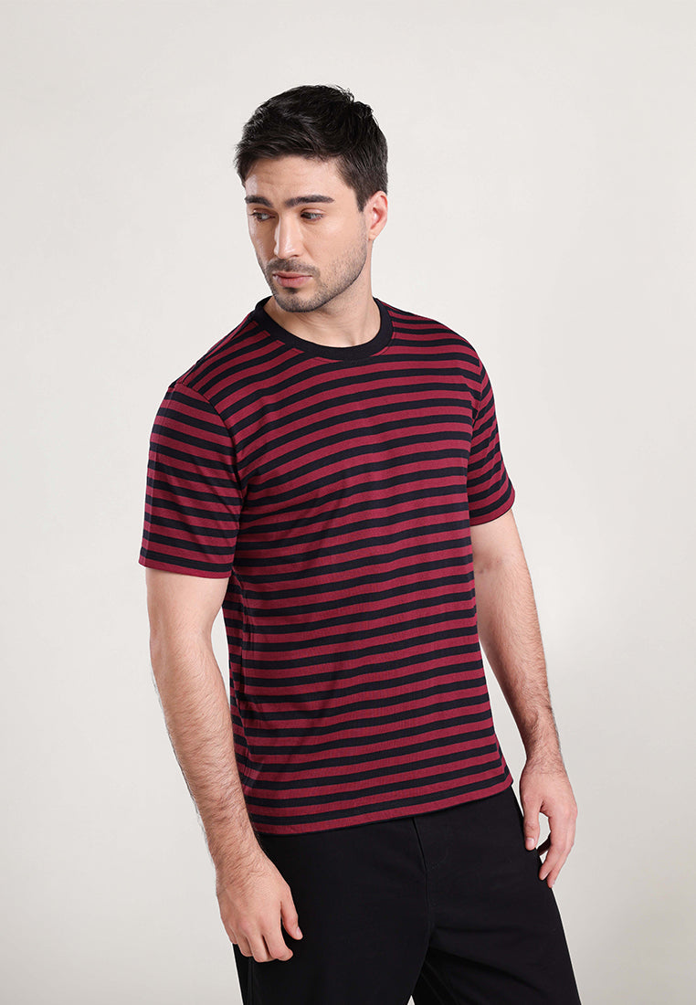 MOC Kaos Lengan Pendek Pria COLORADO - Maroon