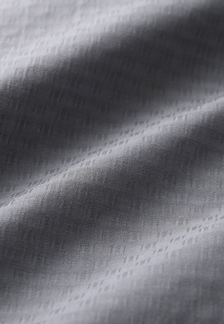 MOC Kemeja Lengan Panjang Pria NIXAN-GREY