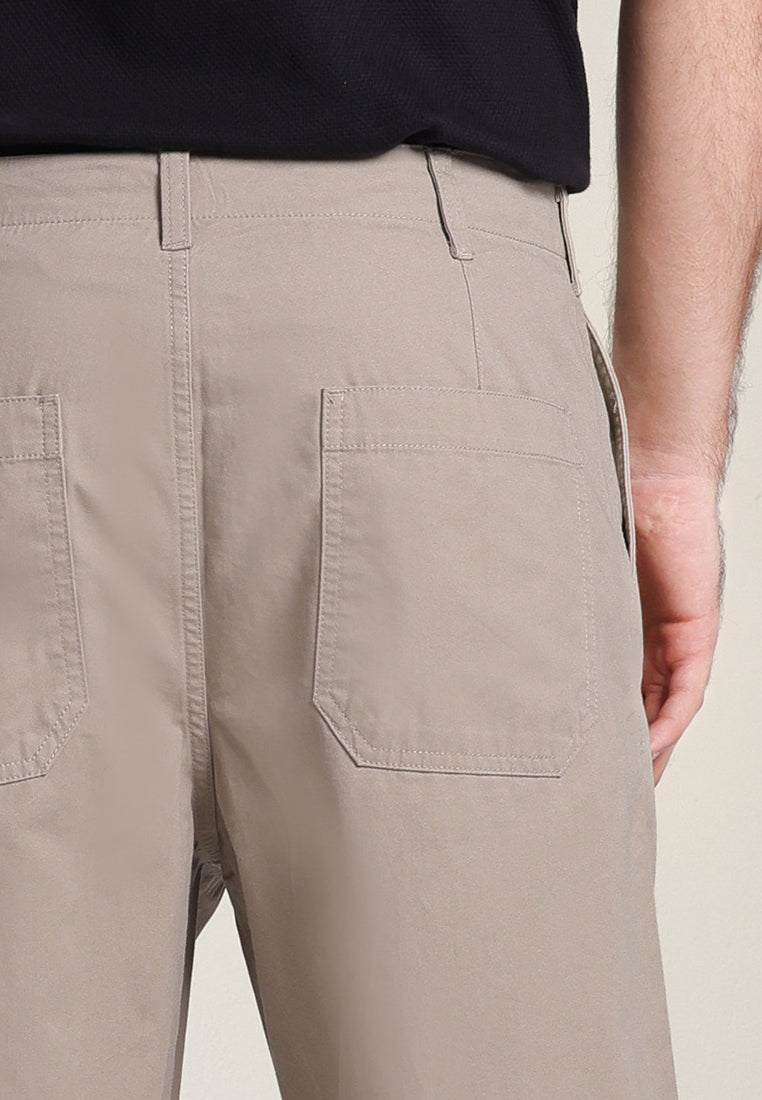 MOC Celana Panjang Pria Comfort Fit BOXWEL - KHAKI