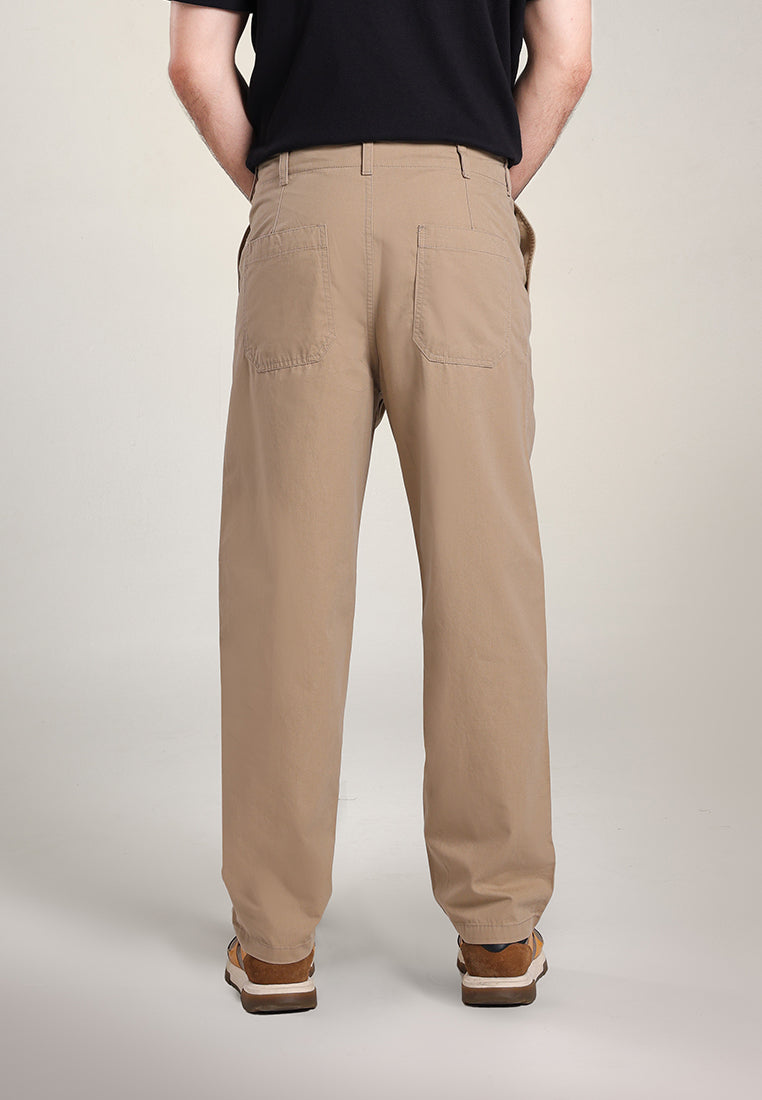 MOC Celana Panjang Pria Comfort Fit BOXWEL - CAMEL