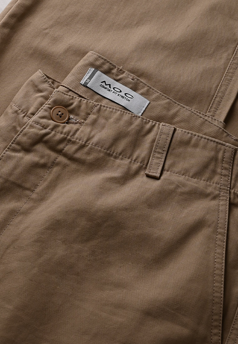 MOC Celana Panjang Pria Comfort Fit BOXWEL - CAMEL