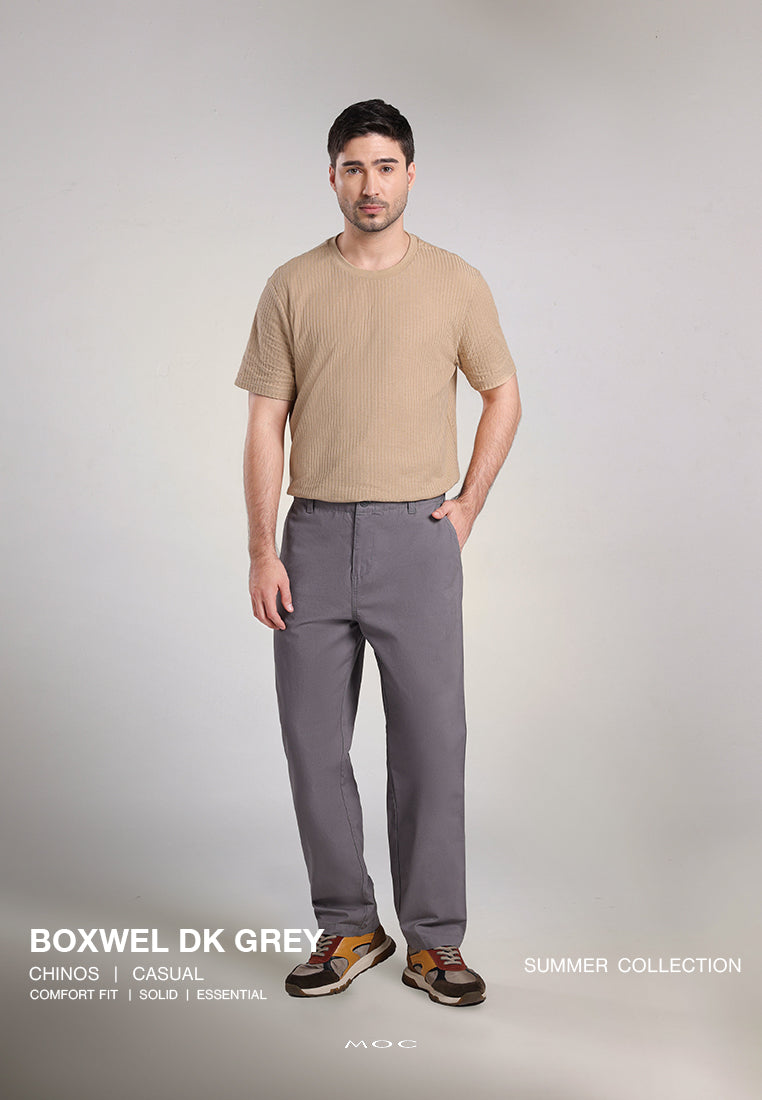 MOC Celana Panjang Pria Comfort Fit BOXWEL - DARK GREY