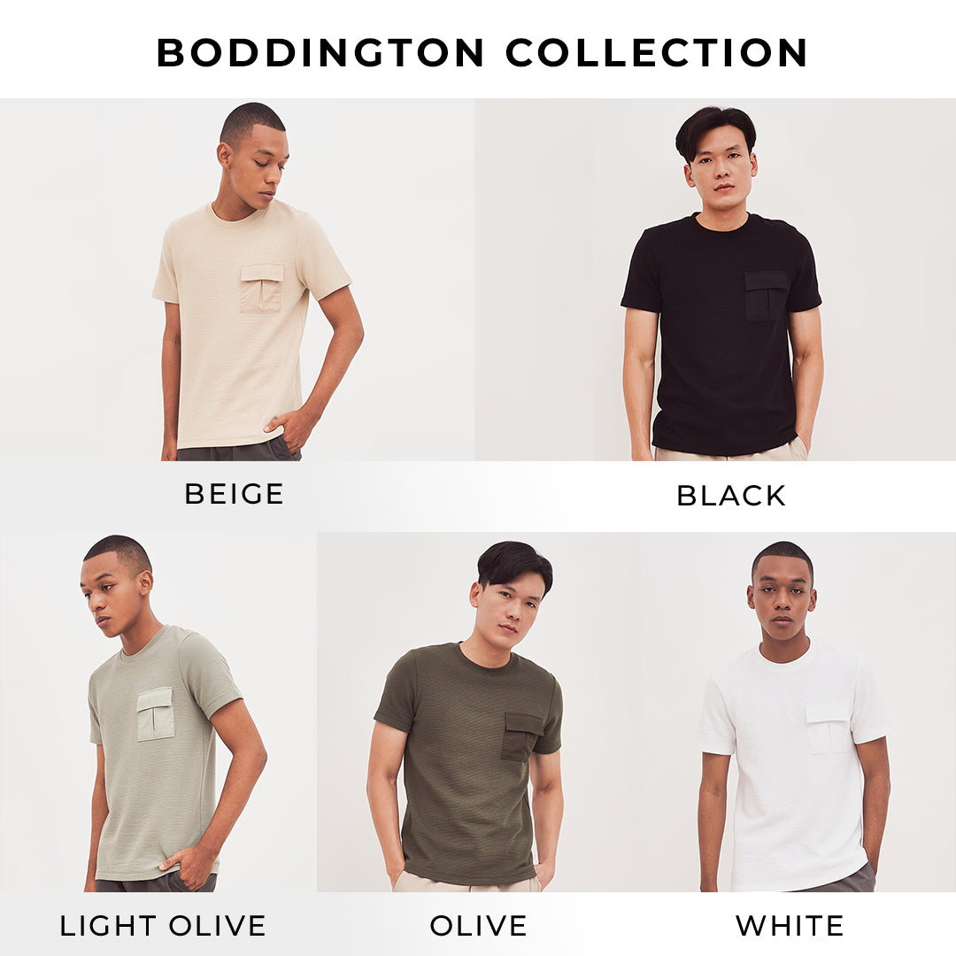 Men's Top by MOC T-Shirt Polos Slim Fit Pendek BODDINGTON Best Seller