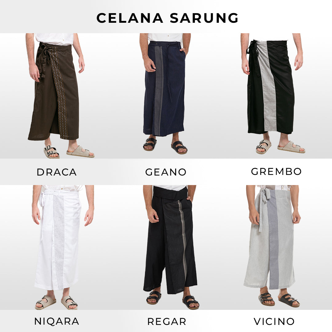 Men's Top by MOC Celana Sarung Pria Reguler Fit Best Seller
