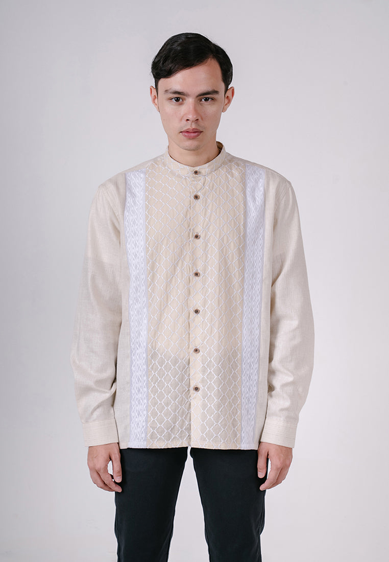Men's Top by MOC Kemeja Koko Lengan Panjang Pria Collection 01