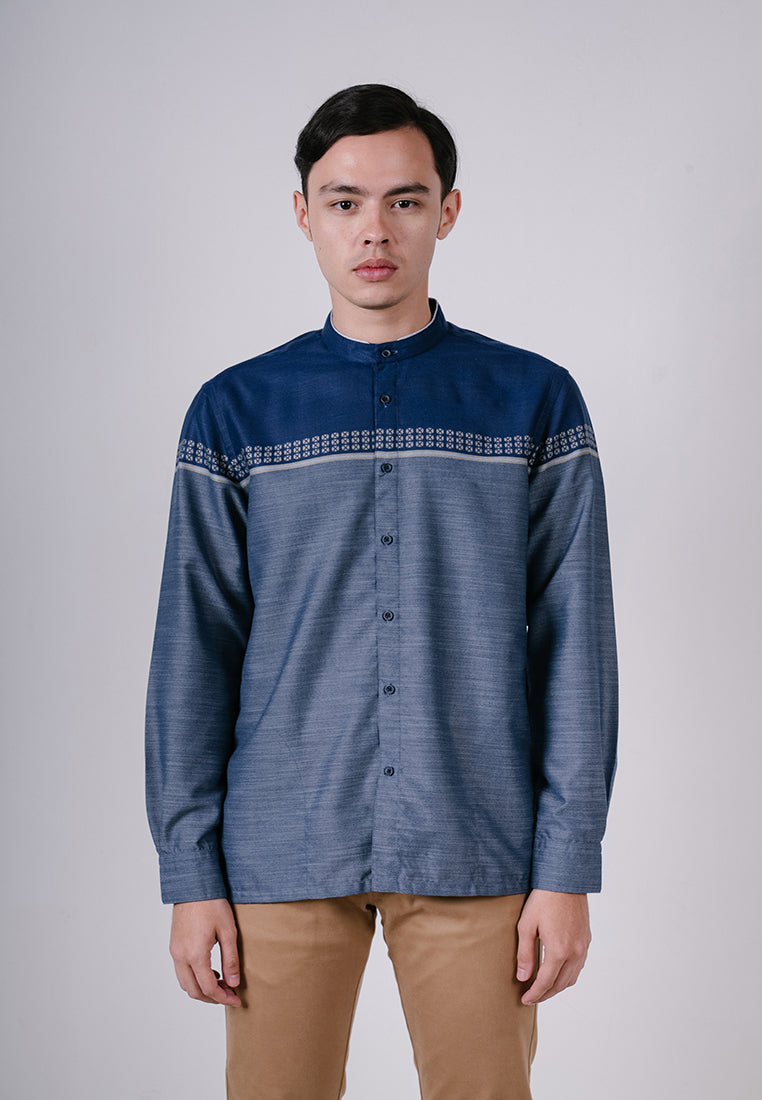Men's Top by MOC Kemeja Koko Lengan Panjang Pria Collection 01