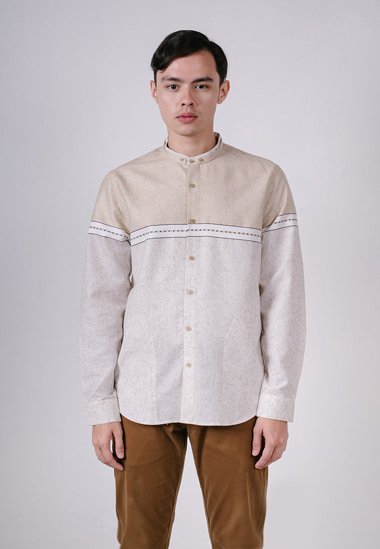 Men's Top by MOC Kemeja Koko Lengan Panjang Pria Collection 01