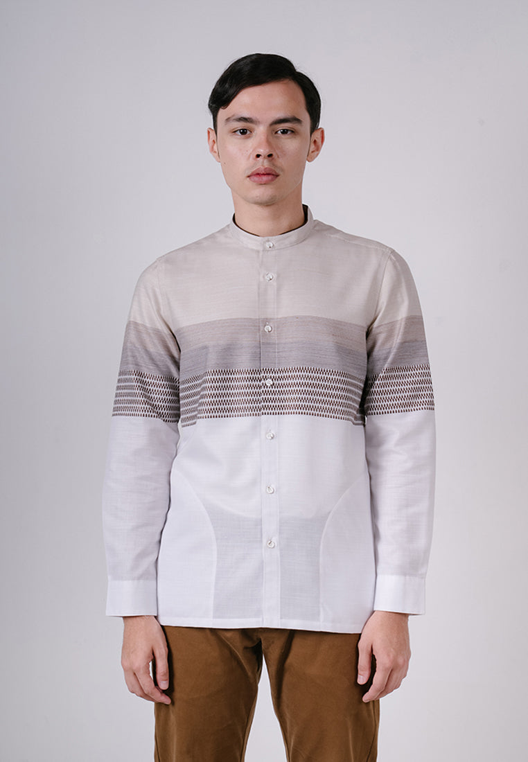 Men's Top by MOC Kemeja Koko Lengan Panjang Pria Collection 01