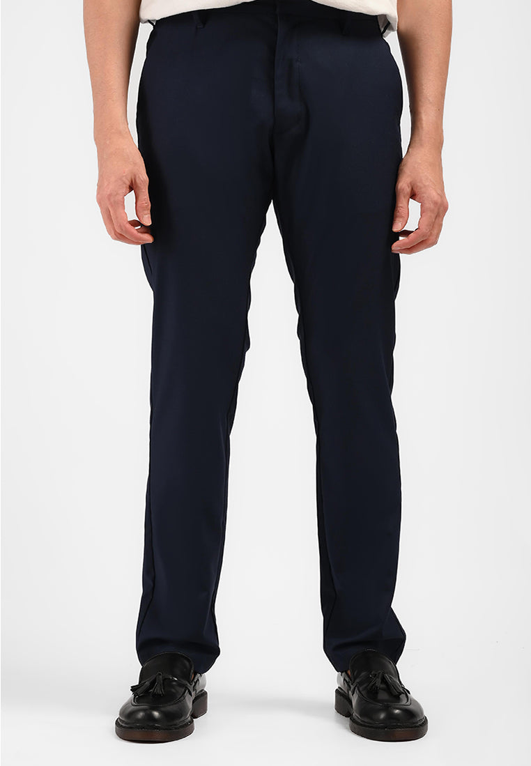 MOC Celana Panjang Formal Pria DRACO-DARK NAVY