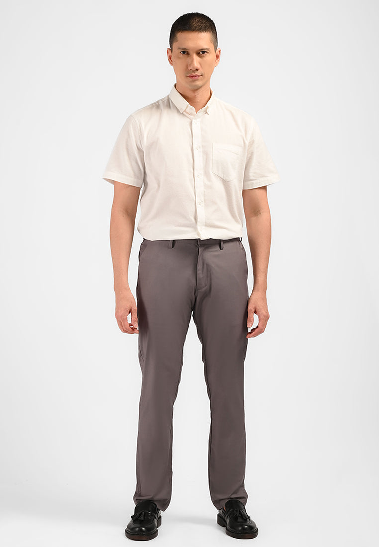 MOC Celana Panjang Formal Pria DRACO-DARK GREY