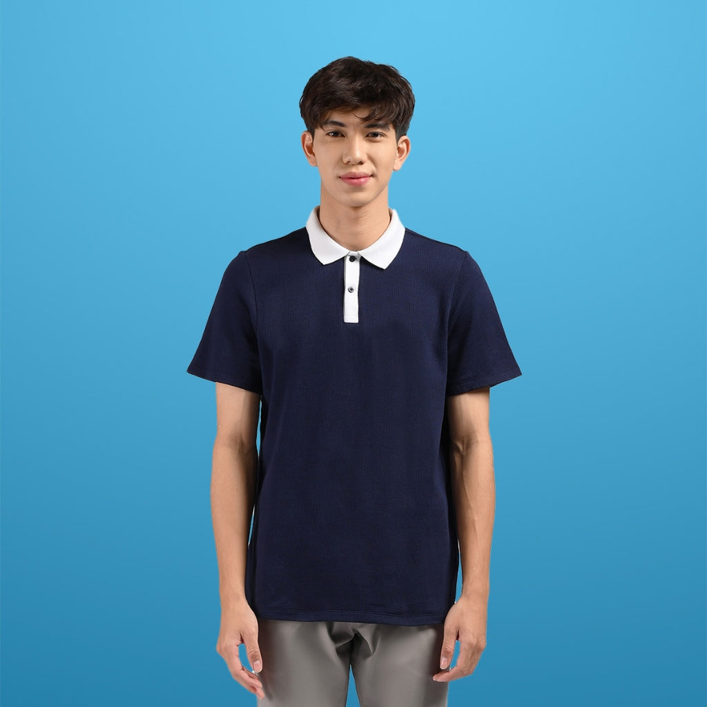 Men's Top by MOC Kaos Polo Lengan Pendek KINGBY Best Seller