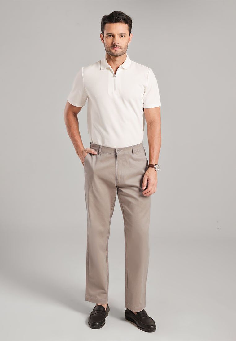 MOC Celana Panjang Chinos Pria Billy 2 - Grey Dark