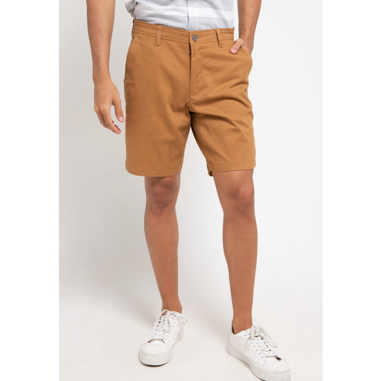 Men's Top by MOC Celana Pendek Casual Pria Short Slim Fit VIGOR Best Seller