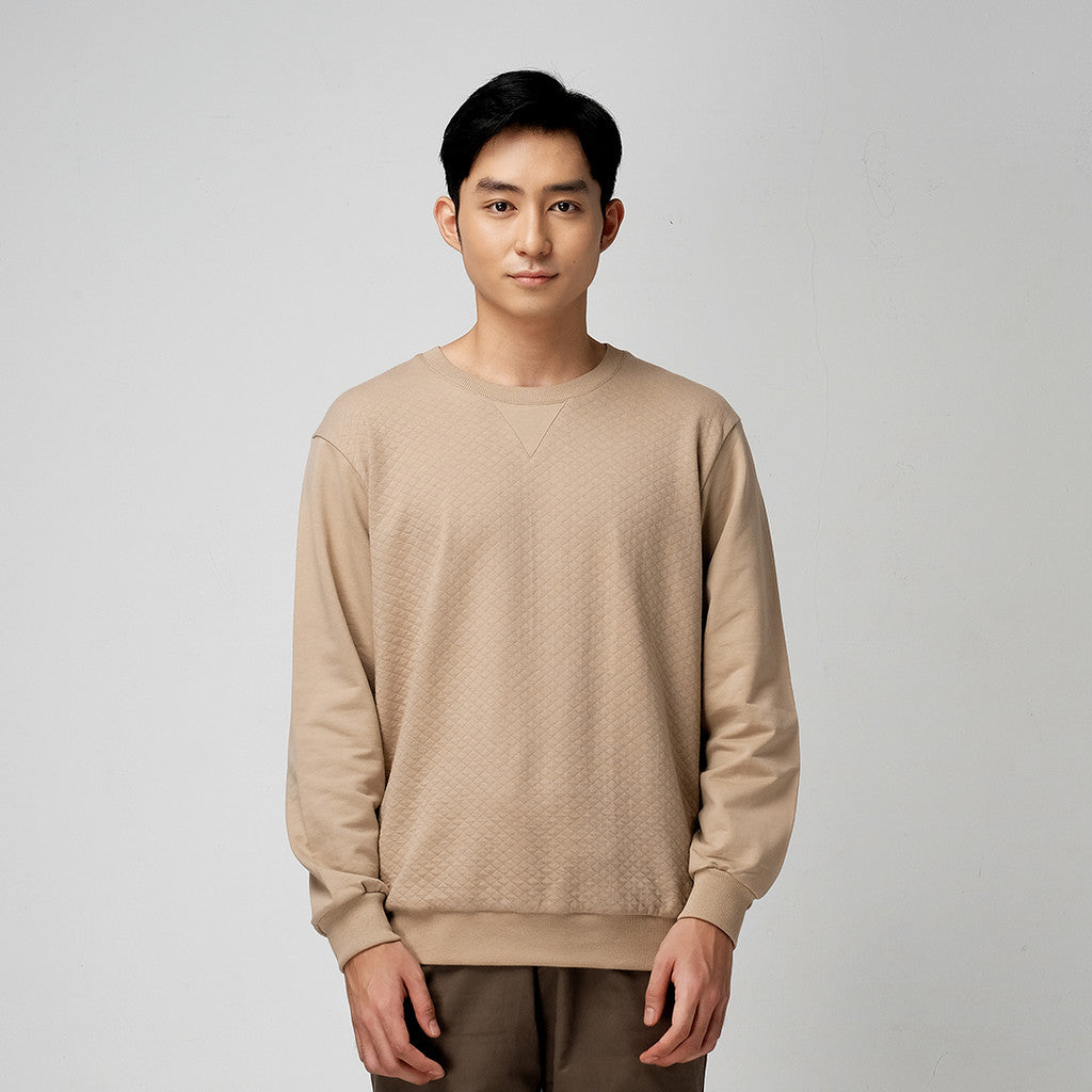 Men's Top By MOC Sweat-Shirt Lengan Panjang Pria Lennox Best Seller