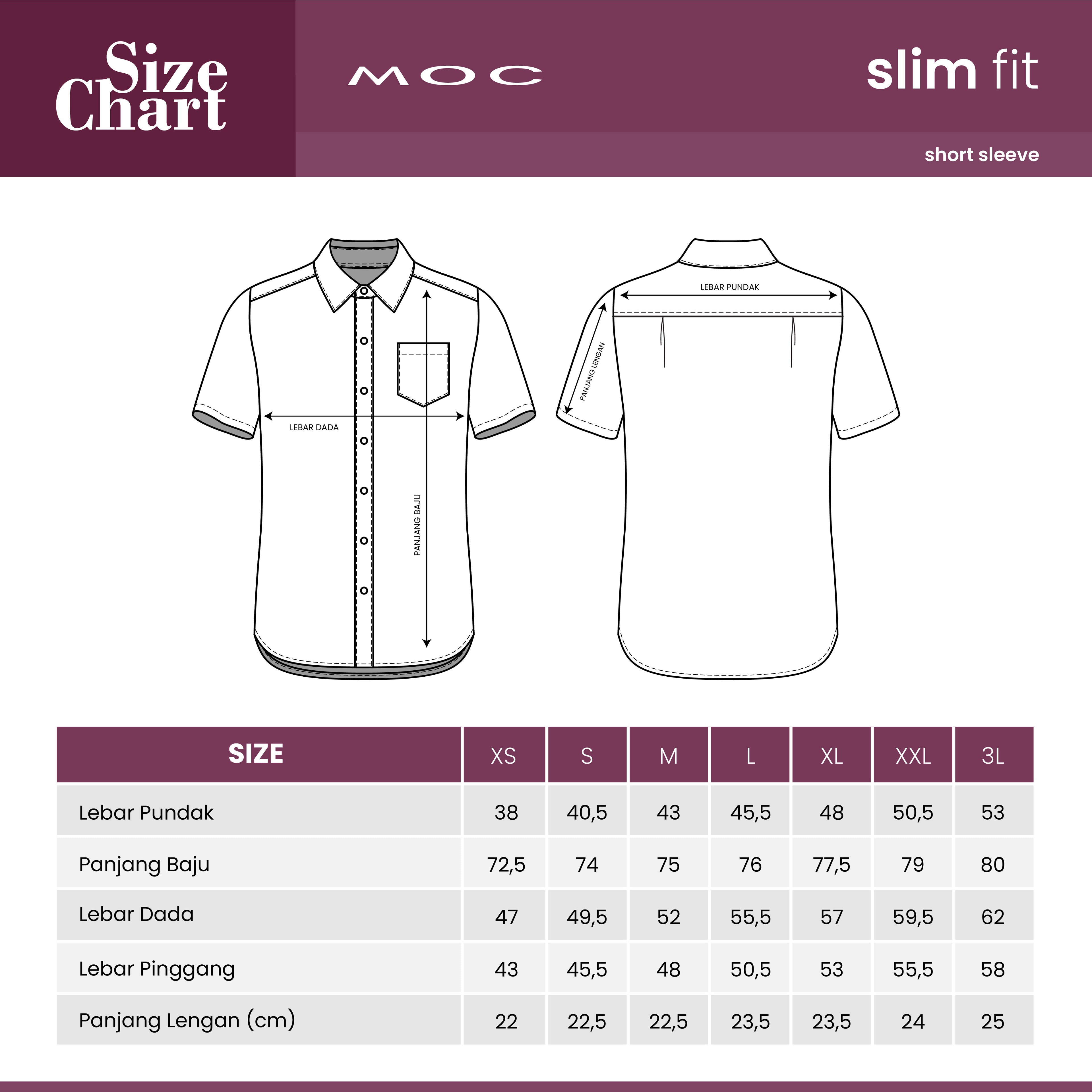 MOC - Kemeja Kotak-kotak Pria Lengan Pendek Daltos - Black