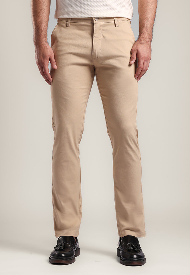 MOC Celana Panjang Pria STANFORD - Beige