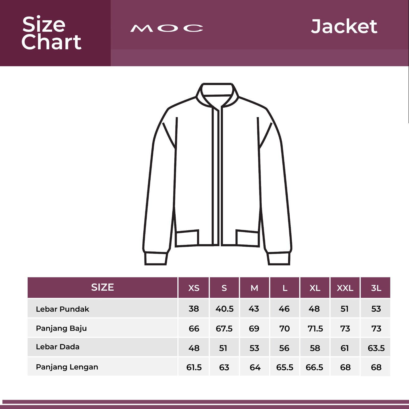 MOC - Jaket Polos Pria Giorgio - Grey