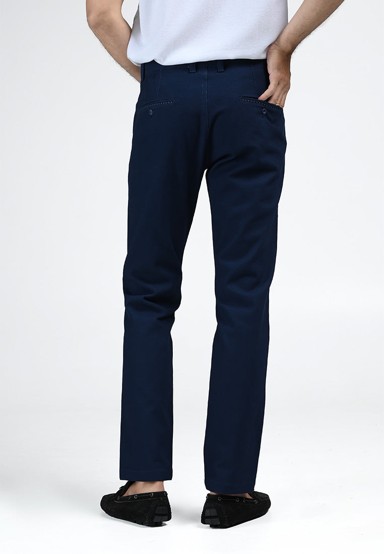 MOC Celana Panjang Pria Slim Fit BERNARD-NAVY