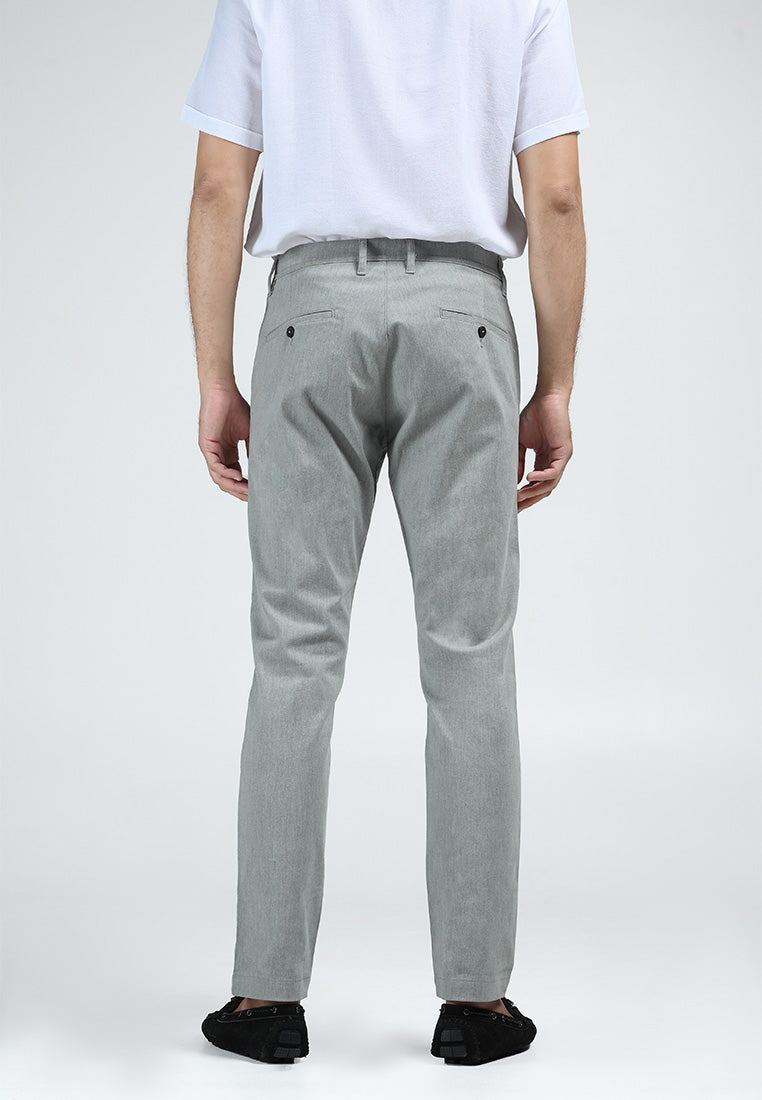 MOC Celana Panjang Pria Slim Fit FORWARD-GREY