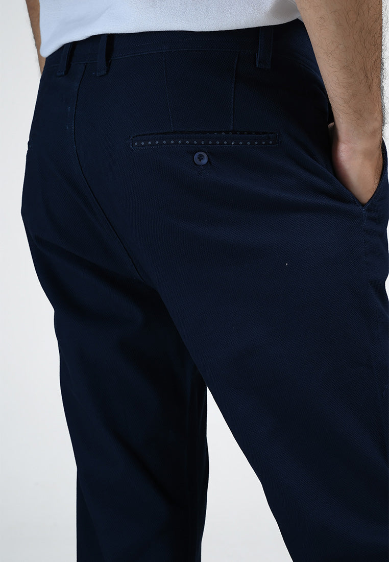 MOC Celana Panjang Pria Slim Fit BERNARD-NAVY