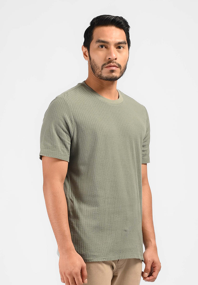 MOC Kaos Lengan Pendek Pria HAZEL-OLIVE