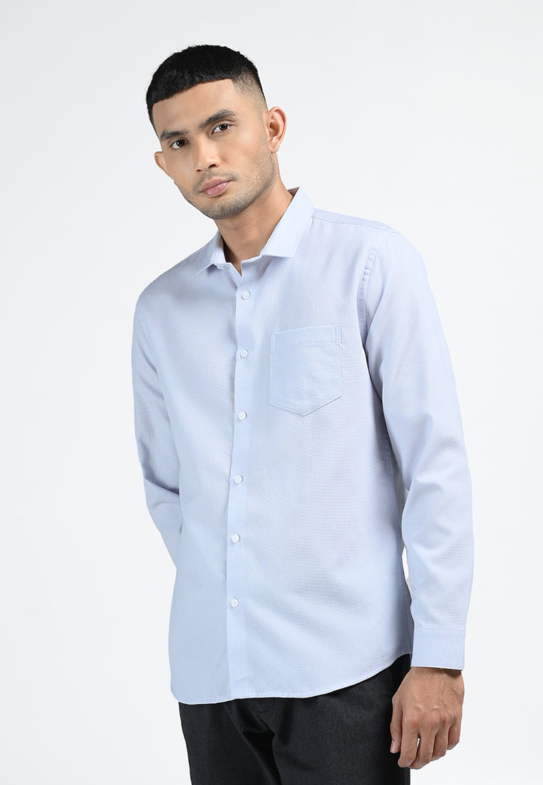 MOC Kemeja Lengan Panjang Pria ARTURO-GREY