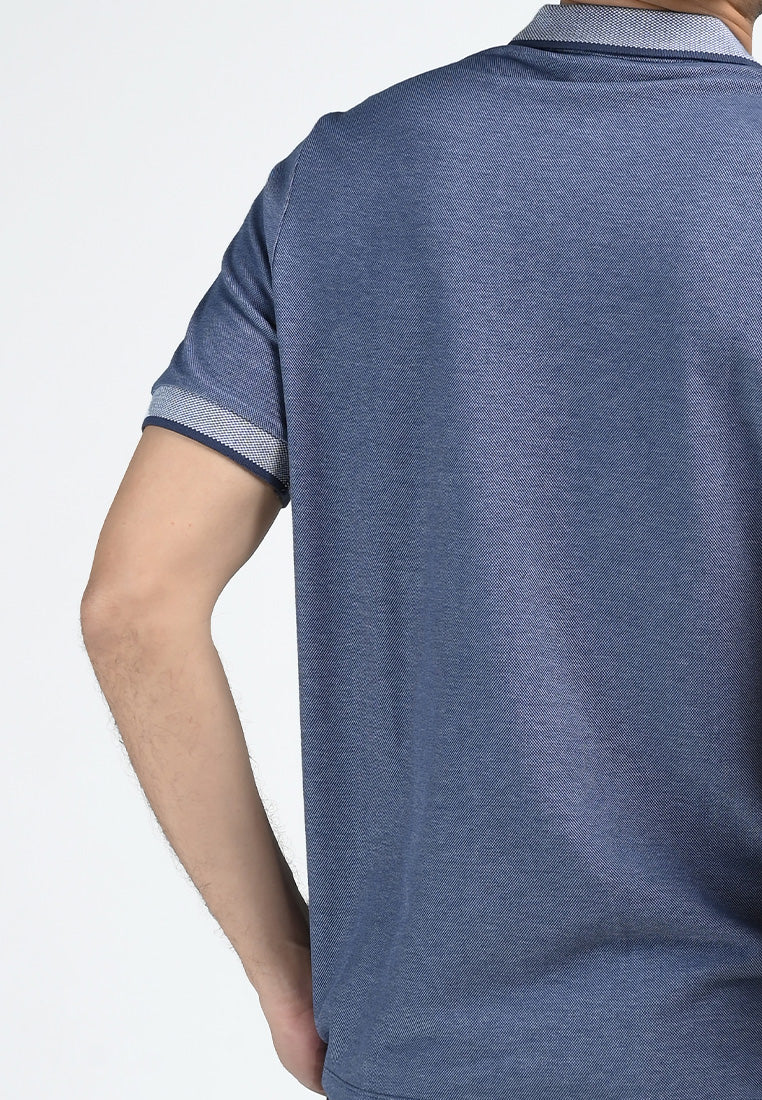 MOC Kaos Polo Lengan Pendek Pria COLTON-NAVY