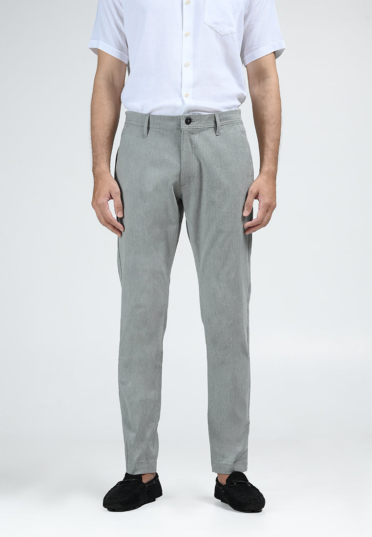 MOC Celana Panjang Pria Slim Fit FORWARD-GREY
