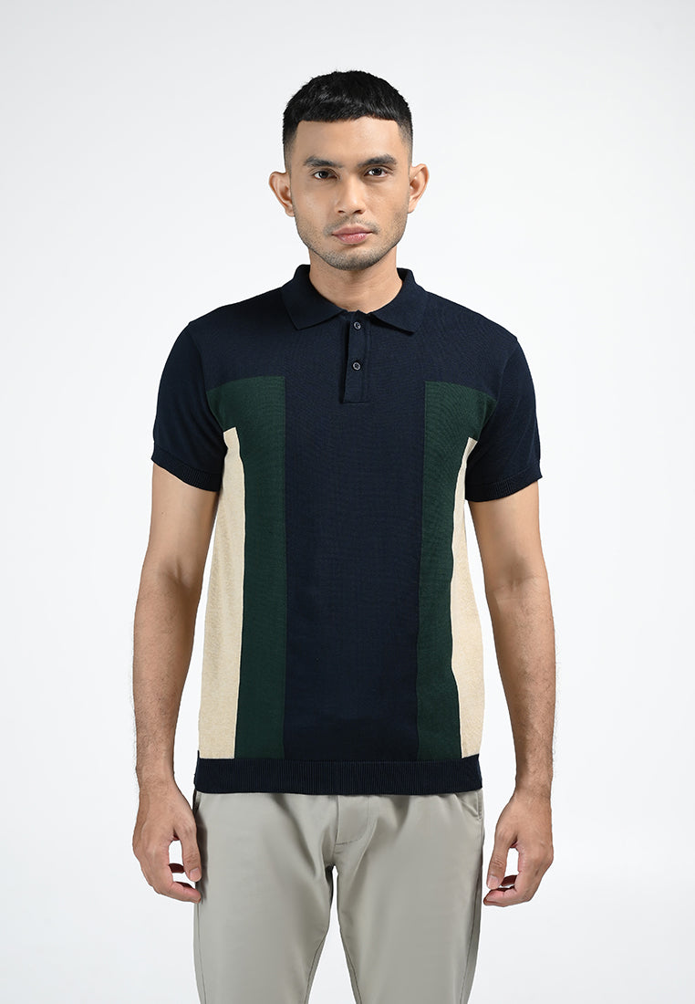MOC Kaos Polo Lengan Pendek Pria WINGSTON-GREEN